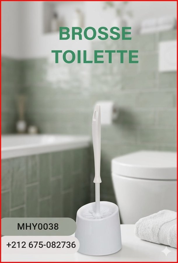 Brosse de toilette WC professionnelle (réf MHY0038)