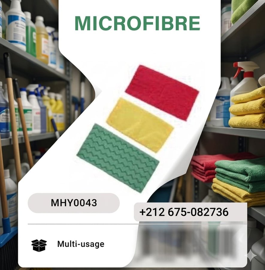 Chiffon microfibre professionnel (réf MHY0043)