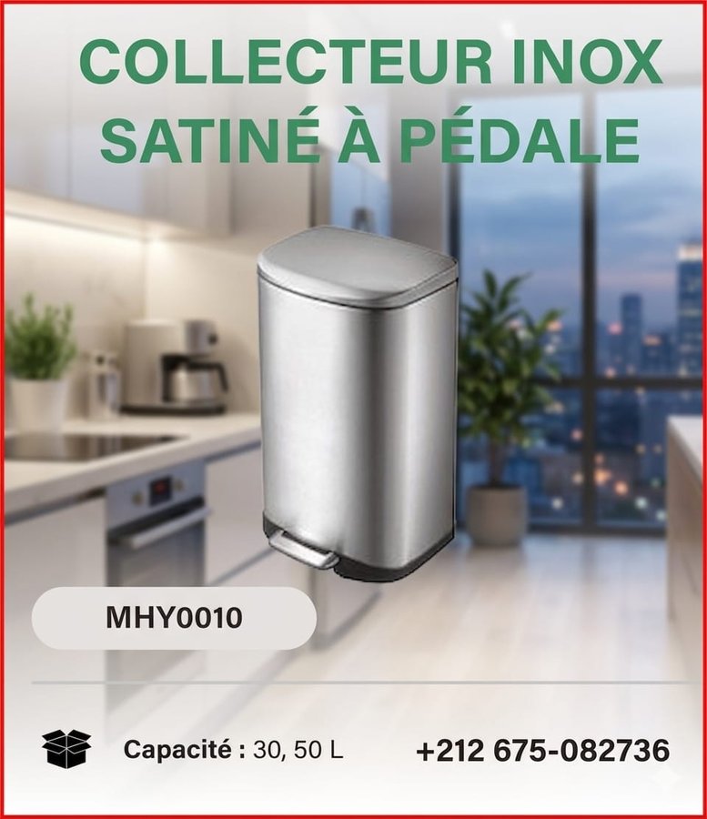 Collecteur inox 30 et 50L (réf MHY0010)