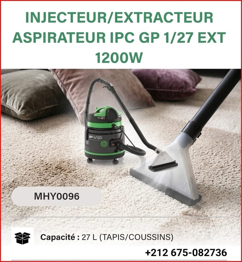 Injecteur/extracteur IPC GP 1/27 EXT (réf MHY0096)